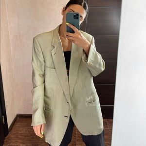 Lanvin Vintage 2 Button Blazer